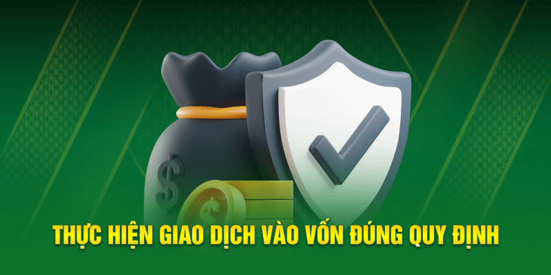 Thực hiện vào vốn qua tài khoản ngân hàng